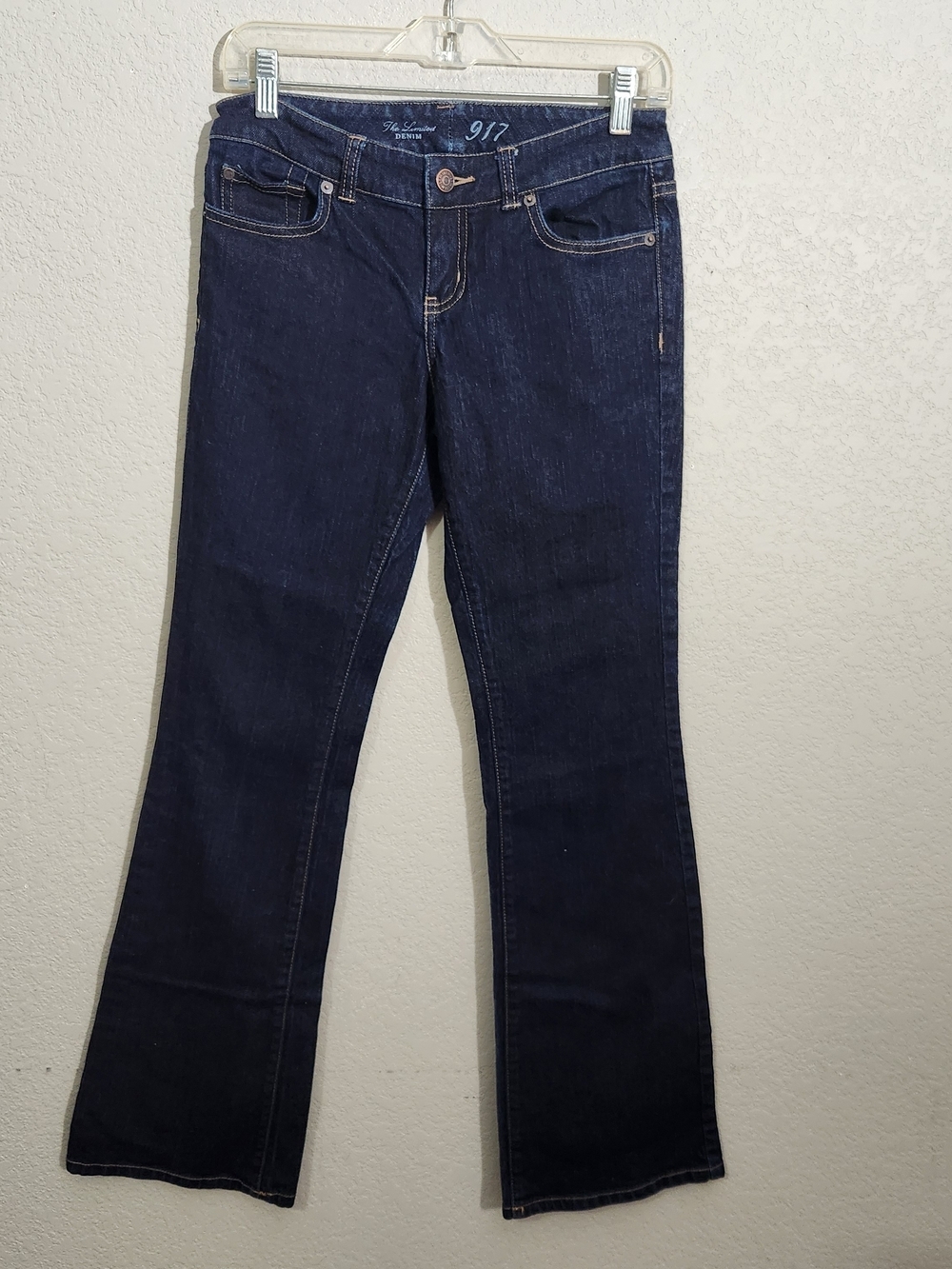 Women's Dark Blue 917 Denim Jeans Waist 28